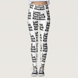 Leggings Alimentation de la rue laotienne