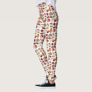 Leggings Aliments de la Nouvelle-Angleterre Clambake Homard