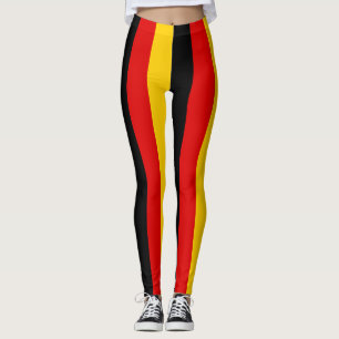 Leggings Allemagne Couleurs du drapeau national Verticaleme