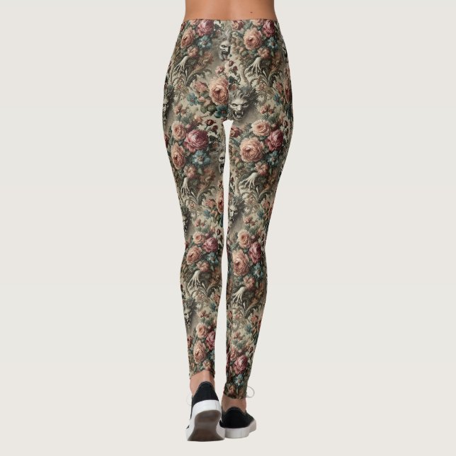 Leggings 🩸 Altars Arcane - Gothique victorien (Dos)