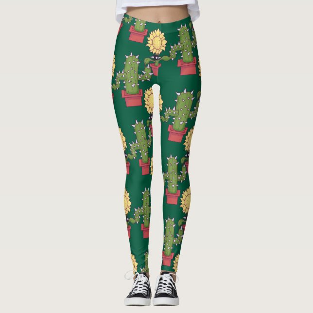 Leggings Amateurs plantes (Devant)