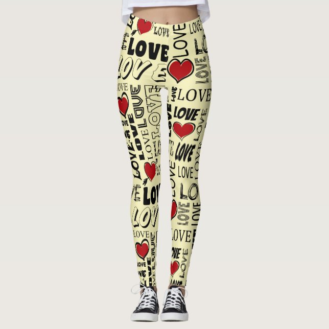 Leggings Amour (Devant)