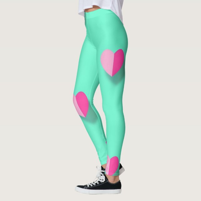 Leggings Amour | Zazzle_Growshop. (Gauche)