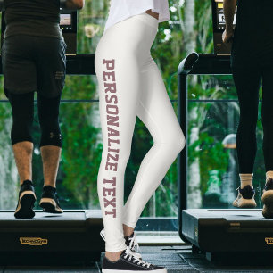 Leggings Amoureux des animaux Neutral Vintage Rosewood Sur 