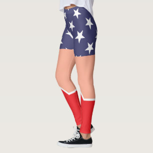 Leggings Amusant ! 🦸♀️Leggings de style super-héros – Loo