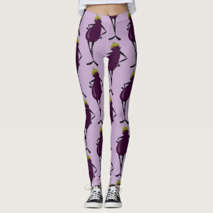 LEGGINGS AMUSANTE GRAPHIQUE MOTIF LADY LEGINGS
