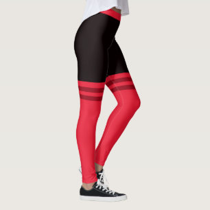 Leggings amusants avec des pieds au-dessus des cha