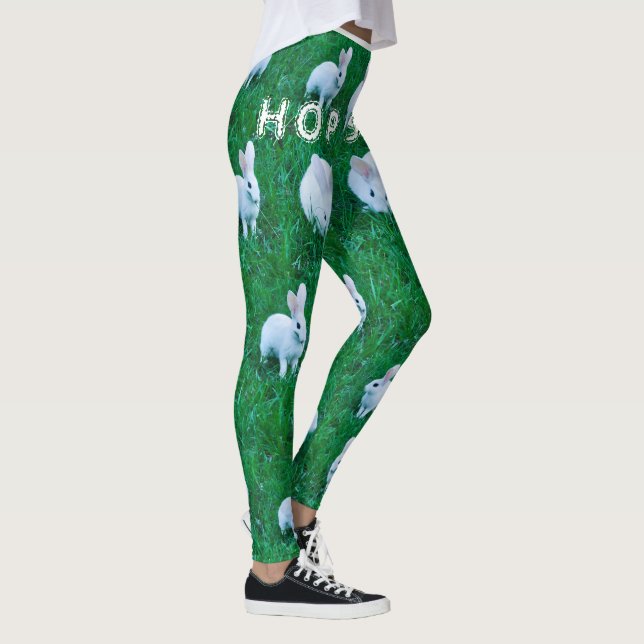 Leggings Amusants lapin lapin Humour animal (Droite)
