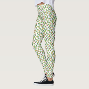 Leggings Ananas avec lunettes de soleil Motif