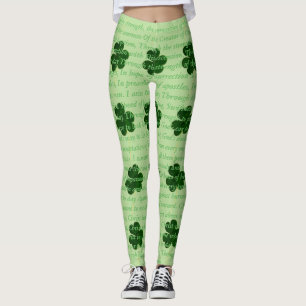 Leggings Ancien poème irlandais St. Patrick Hymn The Deer's