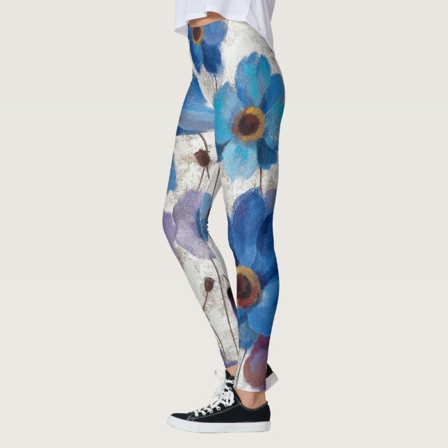 Leggings Anémones audacieuses (Gauche)
