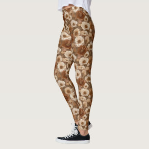 Leggings Anémones Fleur Maternité Anémones Étincelle