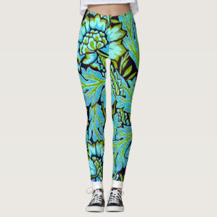 Leggings Anéone en bleu turquoise doux