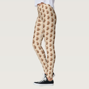 Leggings Anglais Cocker Peinture Espagnole - Art Chien orig