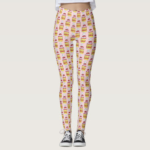 Leggings Anglais Trifle Fruit Custsert Cuisine britannique