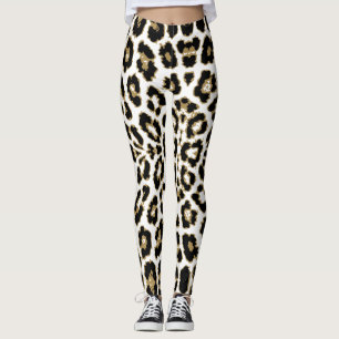 Leggings Animal Leopard Cheetah Imprimer Motif