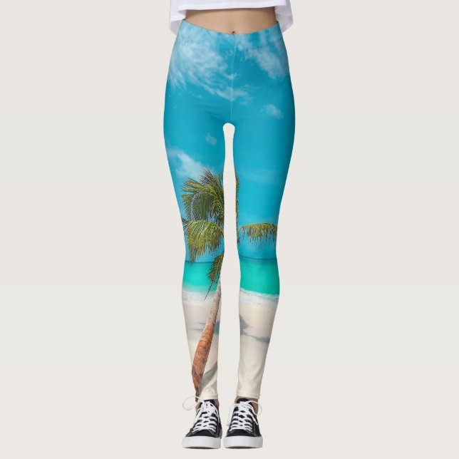 Leggings Animaux marins cool (Devant)