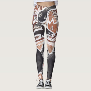Leggings Animaux mythiques rêveurs australiens 4 guêtres