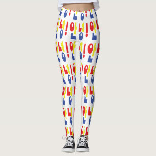 Leggings Annyeong ! Coréen Hi / Hello 안 녕 Hangul