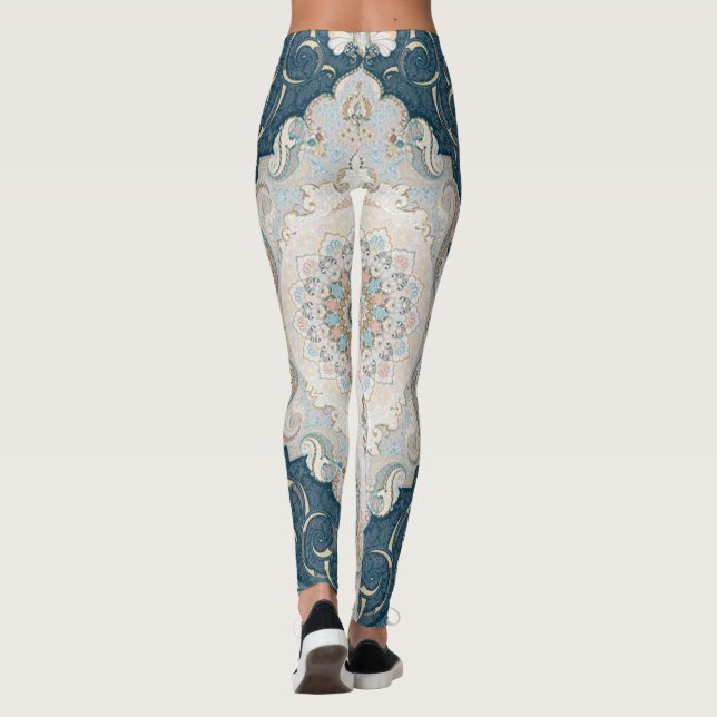 Leggings Antique Turkish Persian Carpet Rug (Dos)