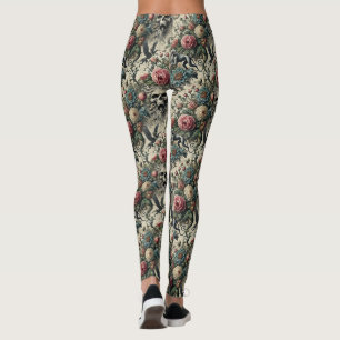 Leggings Appel à la Night Gallery - gothique victorien