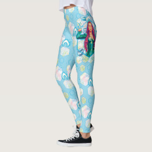 Leggings Aquaman   Xebel Princess Mera Hexagonal Graphic