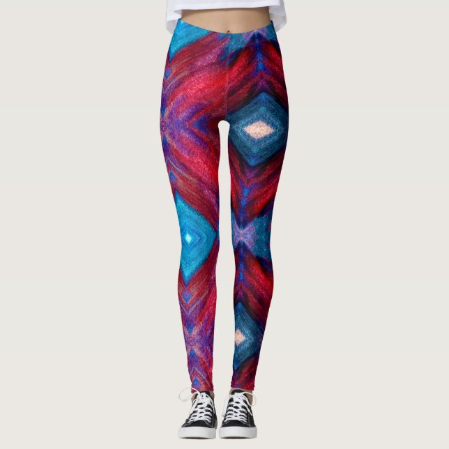 Leggings Aquarelle Americana (Devant)