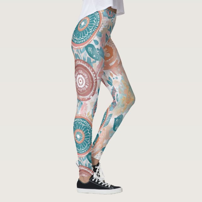 Leggings Aquarelle Bohemian Dream (Droite)