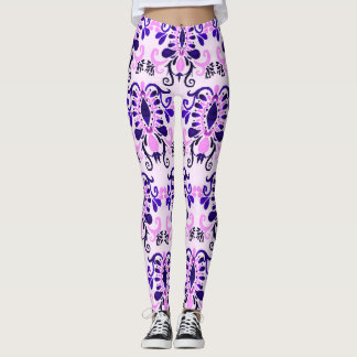 Leggings Aquarelle Ikat : Tribal Ethnic Seamless