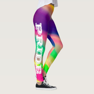 Leggings Aquarelle LGBT Pride Arc-en-ciel