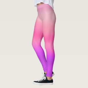 Leggings Aquarelle rose chaud moderne