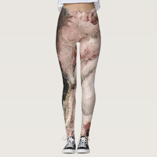Leggings Aquarelle Smokey Rose or Galaxie cosmique