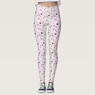 Leggings Aquarelle Splash Heart