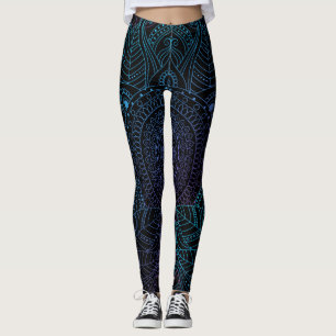 Leggings Arabesque Bliss : Magie Mandala orientale