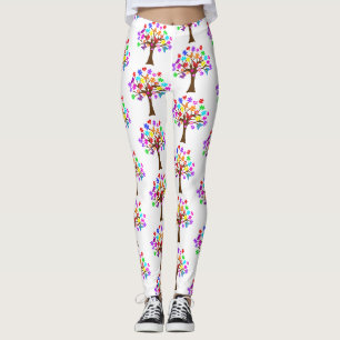 Leggings Arborescence des sensibilisations sur l'autisme