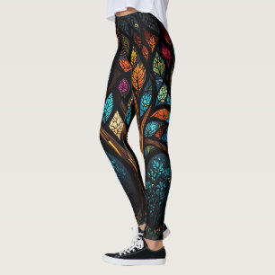 Leggings Arbre de la vie Amour Girl Power