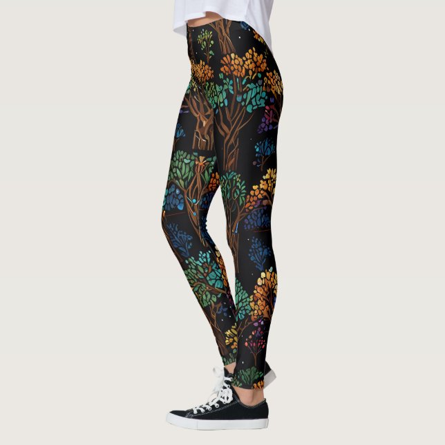 Leggings Arbre de vie fille puissance et amour (Gauche)