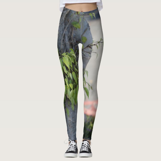 Leggings Arbre Feuille conception de la mode (Devant)