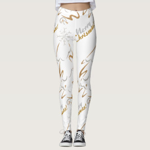 Leggings Arbre-Noël Gold & Silver