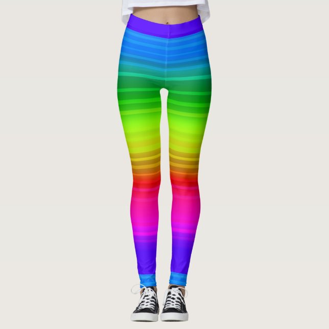 Leggings Arc arc-en-ciel (Devant)