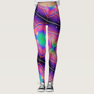 Leggings arc-en-ciel