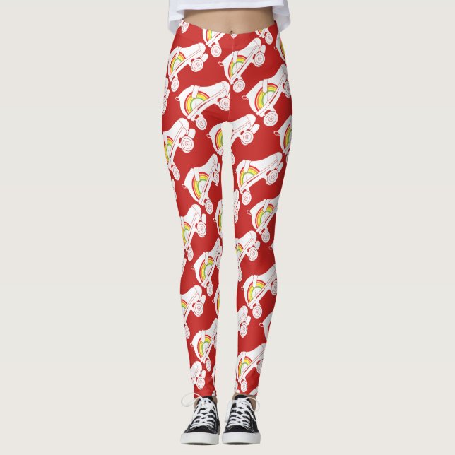 Leggings arc-en-ciel (Devant)