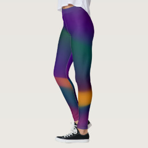 Leggings Arc-en-ciel de couleurs