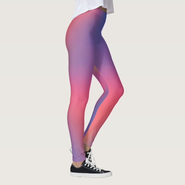 Leggings Arc-en-ciel des couleurs Formes diamant (Droite)