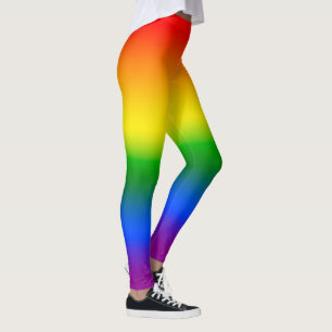 Leggings Arc-en-ciel ombré lumineux
