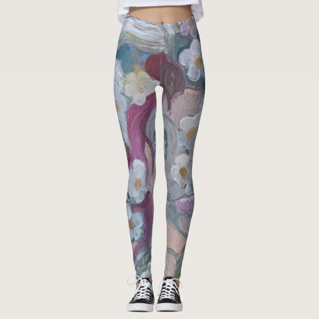 Leggings Armée : Spring Blossom (Devant)