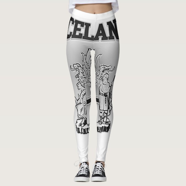 Leggings Armoiries de l'Islande (Devant)
