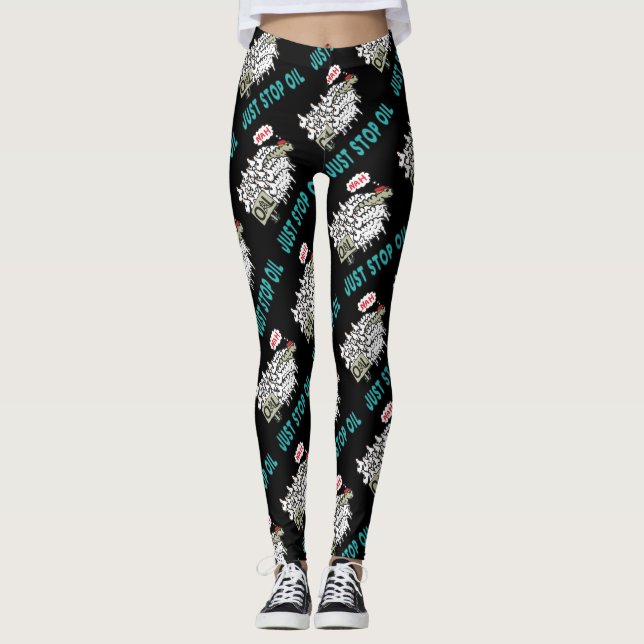 Leggings Arrêtez l'huile (Devant)