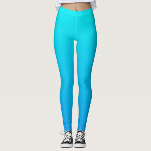 Leggings Arrière - plan Ombre bleu