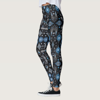 Leggings Art aztèque, dynamique, reflétant la culture